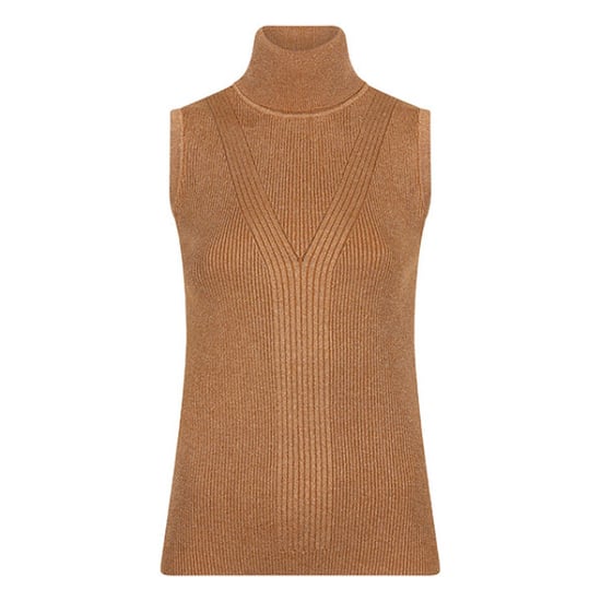 Esqualo Top f24-31500 caramel - Image 1