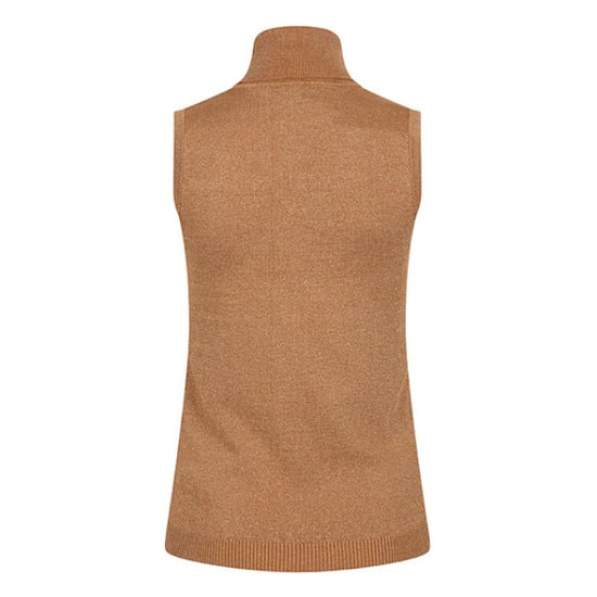 Esqualo Top f24-31500 caramel - Image 2