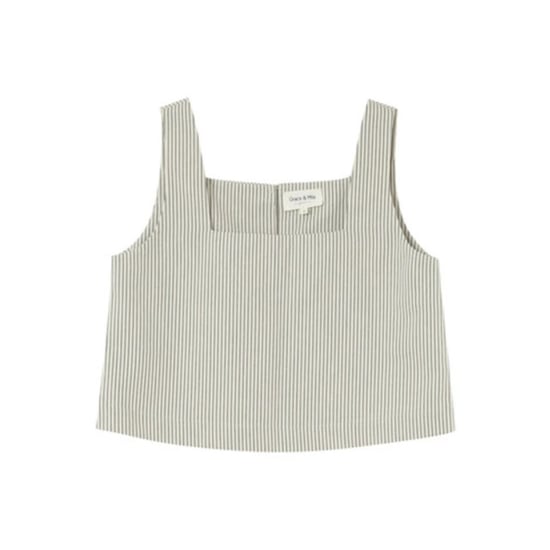 Grace & Mila Peanut cropped top gestreept - Image 6