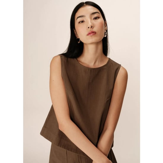 Grace & Mila Pepino cropped top mouwloos - Image 2