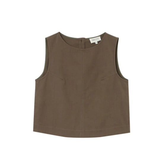 Grace & Mila Pepino cropped top mouwloos - Image 4
