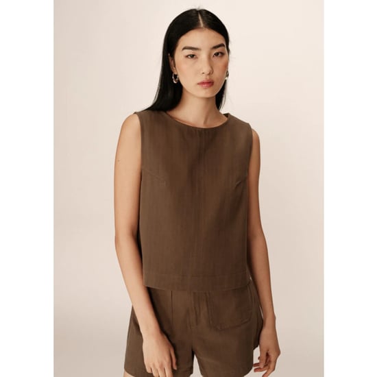Grace & Mila Pepino cropped top mouwloos - Image 5