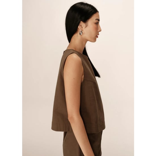 Grace & Mila Pepino cropped top mouwloos - Image 6