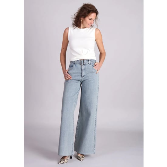 Homage to Denim Homage cropped top knoopdetail - Image 6