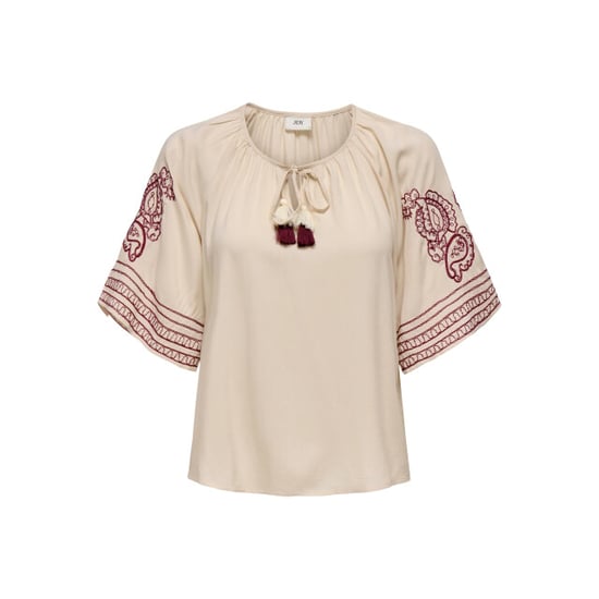 Jacqueline de Yong Risso life bianca l/s top - Image 1