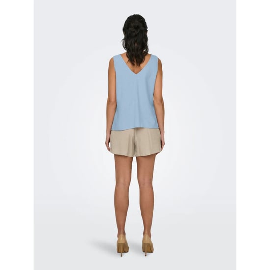Jacqueline de Yong Say s/l linen v-neck top - Image 2