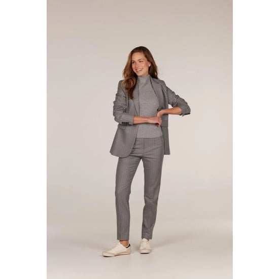 Jansen Amsterdam Fn154top bodil w24 000460 grey melange - Image 3