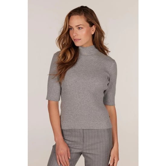 Jansen Amsterdam Fn154top bodil w24 000460 grey melange - Image 4