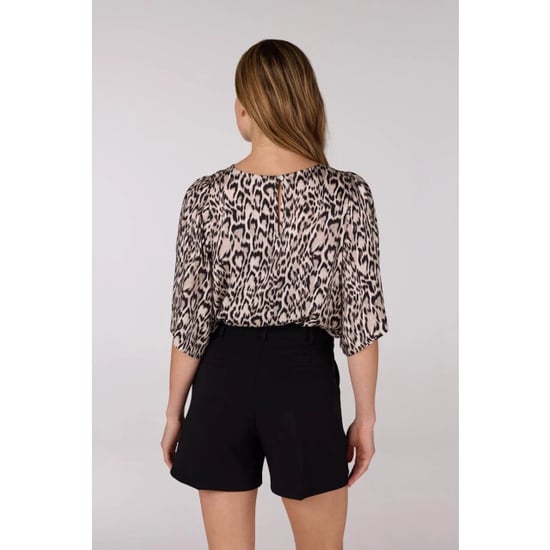 Jansen Amsterdam Rixt top wa100 wide fit short sleeve sand - Image 3