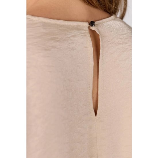Jansen Amsterdam Sam top sq 168 wrap blouse sand - Image 4