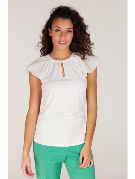 JANSEN AMSTERDAM Shirt tignes s23 v166 10 off white - Image 4