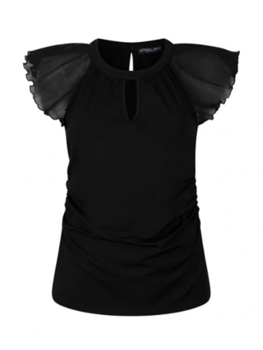 JANSEN AMSTERDAM Tignes top v166 999black - Image 4
