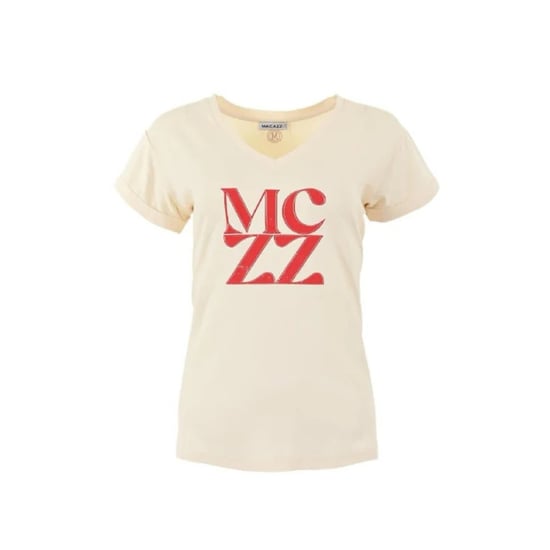 Maicazz Sp25.75.028 samantha t-shirt coconut milk/ red - Image 2