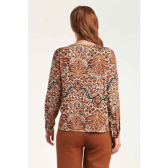 Smashed Lemon 24508 e paisley bedrukte top | - Image 3