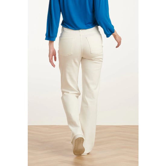 Smashed Lemon 25207 witte denim straight jeans - Image 2