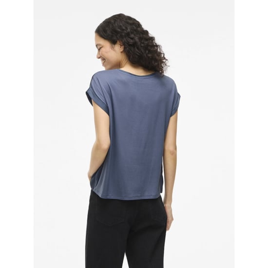 Vila Viellette ss satin top noos raf - Image 3