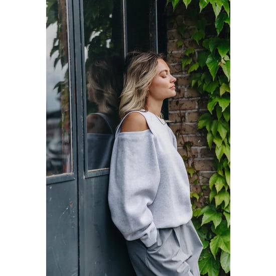 Catwalk Junkie 2402031000 relaxed open shoulder sweater - Image 1