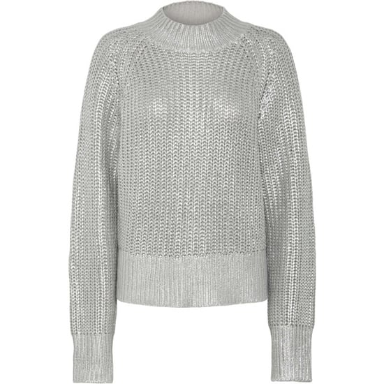 Y.A.S Yasmarissi ls knit pullover alloy/silver - Image 1