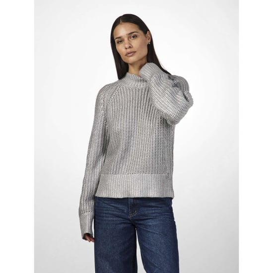 Y.A.S Yasmarissi ls knit pullover alloy/silver - Image 2