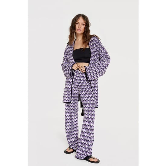 Alix The Label 2306760208 knitted a-jacquard kimono - Image 4