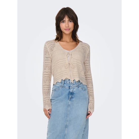 Jacqueline de Yong Sun lay l/s v-neck tie cardigan - Image 6