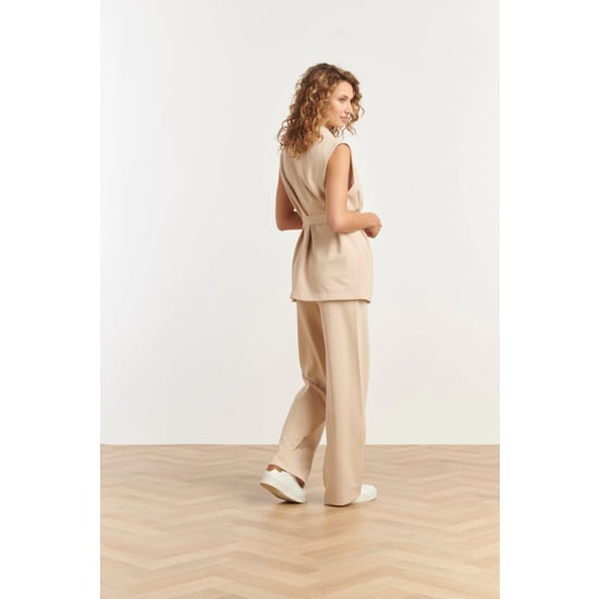 Smashed Lemon 25273 stretch gilet met riem | - Image 3