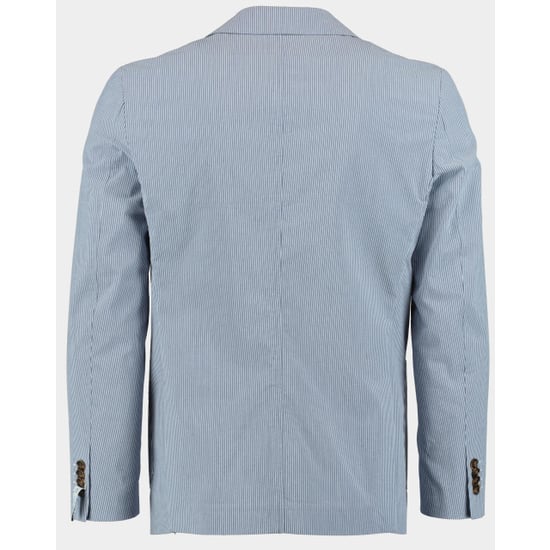 Born with Appetite Colbert drop 8 lind unlined jacket 241038li42/240 blue - Image 2