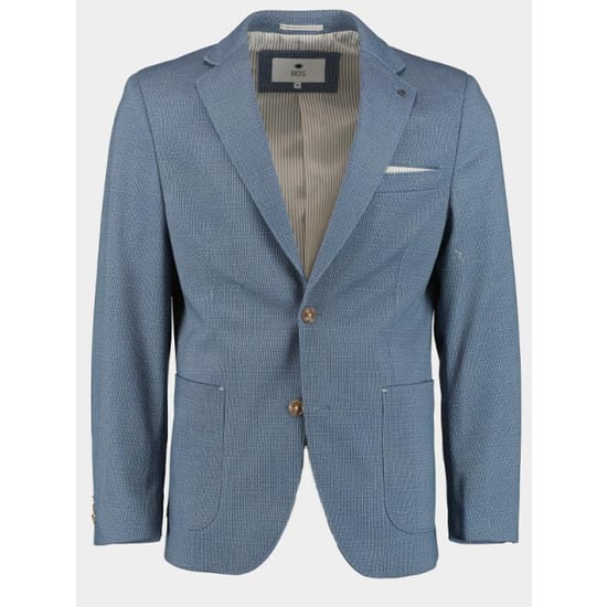 Bos Bright Blue Colbert d7,5 lommer jacket 241037lo44bo/290 navy - Image 1