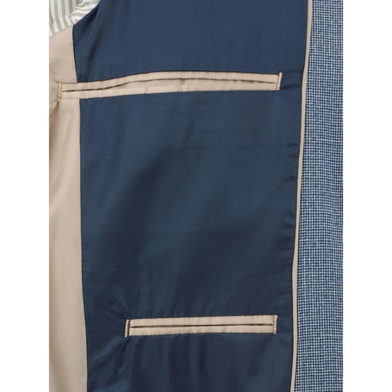 Bos Bright Blue Colbert d7,5 lommer jacket 241037lo44bo/290 navy - Image 3