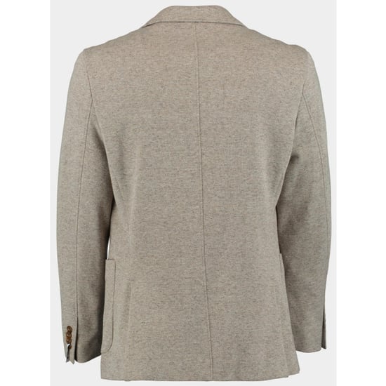Bos Bright Blue Colbert luka jersey jacket 243037lu21bo/820 sand - Image 3