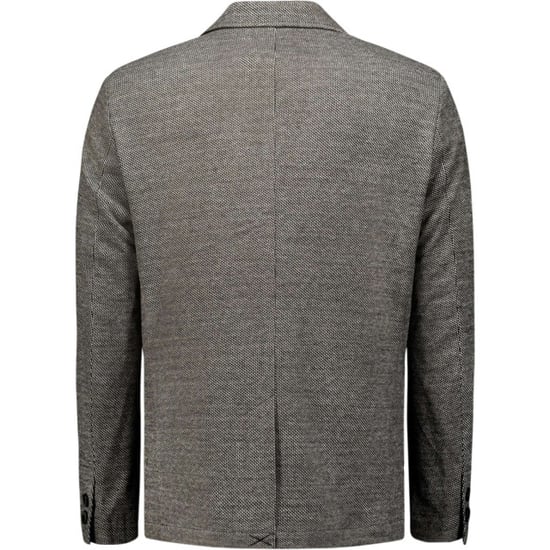 No Excess Blazer stretch jersey melange black - Image 2
