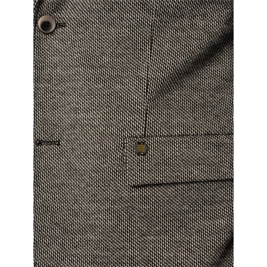 No Excess Blazer stretch jersey melange black - Image 5