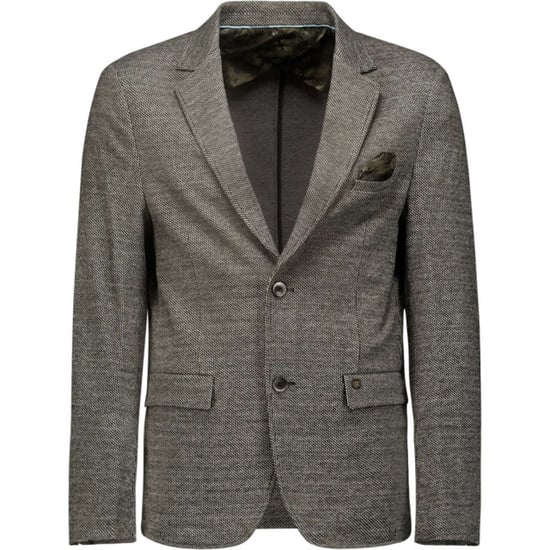 No Excess Blazer stretch jersey melange black - Image 6