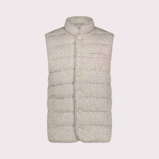 Blue Industry Gedessineerde bodywarmer | - Image 2