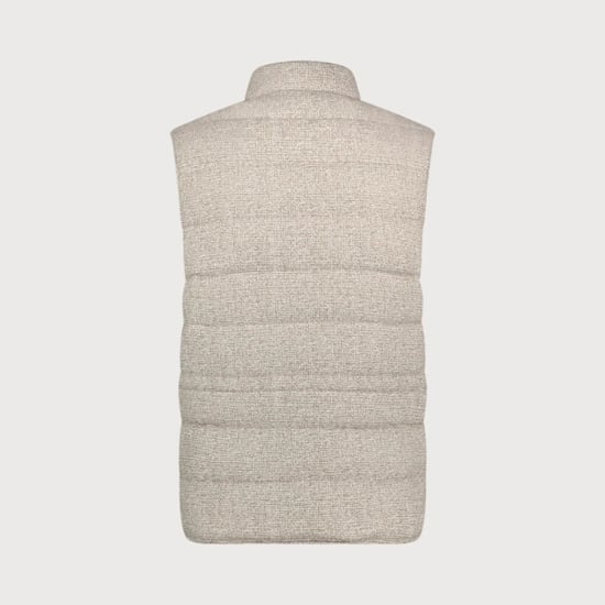 Blue Industry Gedessineerde bodywarmer | - Image 3