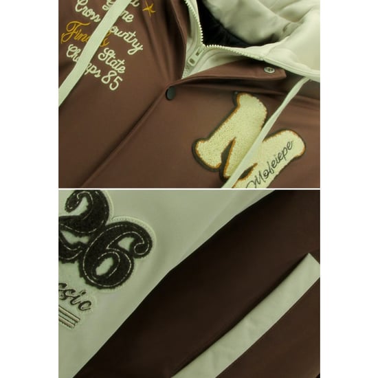 Enos Baseball jas met capuchon oversized 8632 - Image 5