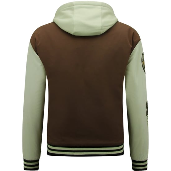 Enos Baseball jas met capuchon oversized 8632 - Image 6
