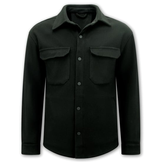 Enos Flannel overshirt met zakken 501 - Image 1