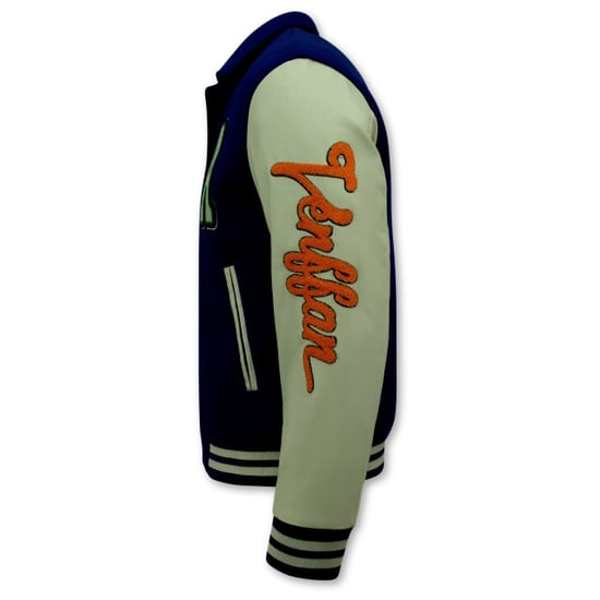 Enos Geborduurde retro college jackets oversized 851 - Image 2