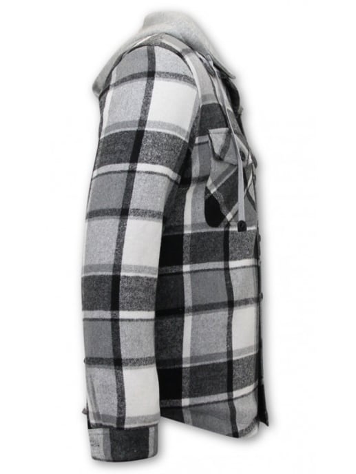 Enos Houthakkers vest met capuchon - Image 3