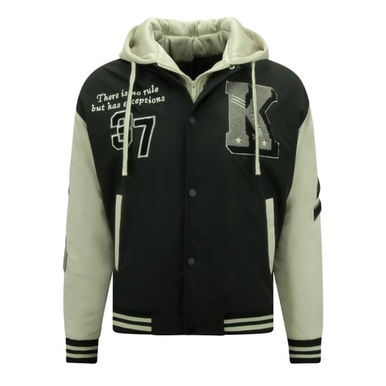 Enos Oversized college jassen met capuchon 8630 - Image 4