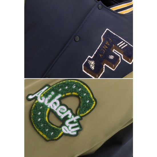 Enos Oversized letterman jacket 8633 - Image 4
