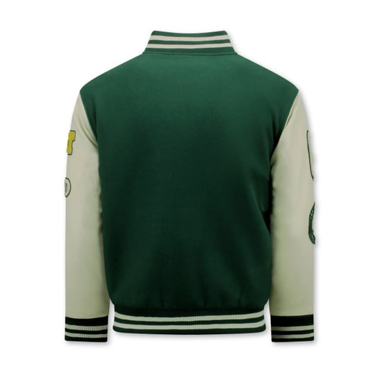 Enos Vintage oversized varsity jacket 7086 - Image 2
