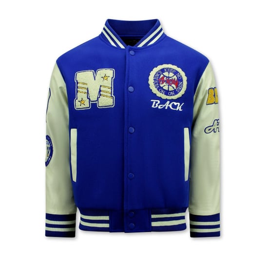 Enos Vintage oversized american baseball jacket 7086 - Image 2