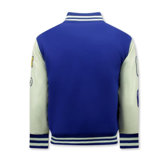 Enos Vintage oversized american baseball jacket 7086 - Image 3