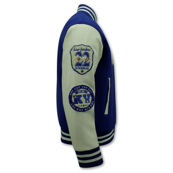 Enos Vintage oversized american baseball jacket 7086 - Image 4