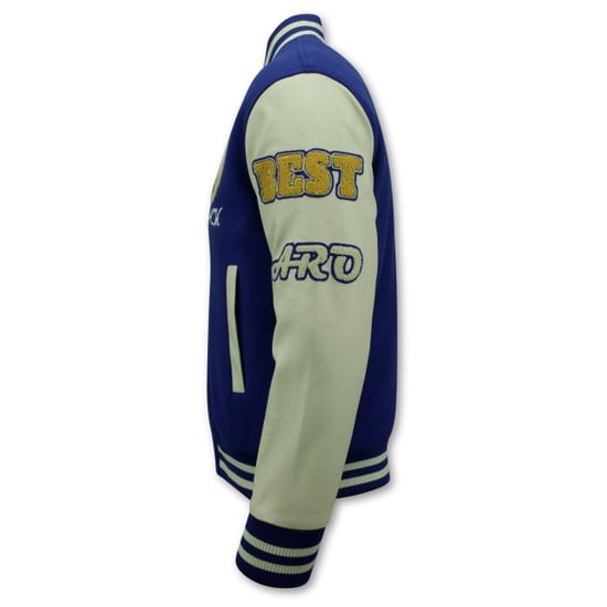 Enos Vintage oversized american baseball jacket 7086 - Image 6