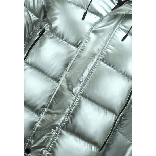 Enos Zilveren puffer jackets met capuchon - Image 6