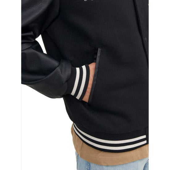 Jack & Jones College wool blend bomber - Image 3