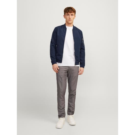 Jack & Jones Mens Zip Fastening Bomber Jacket - Image 3